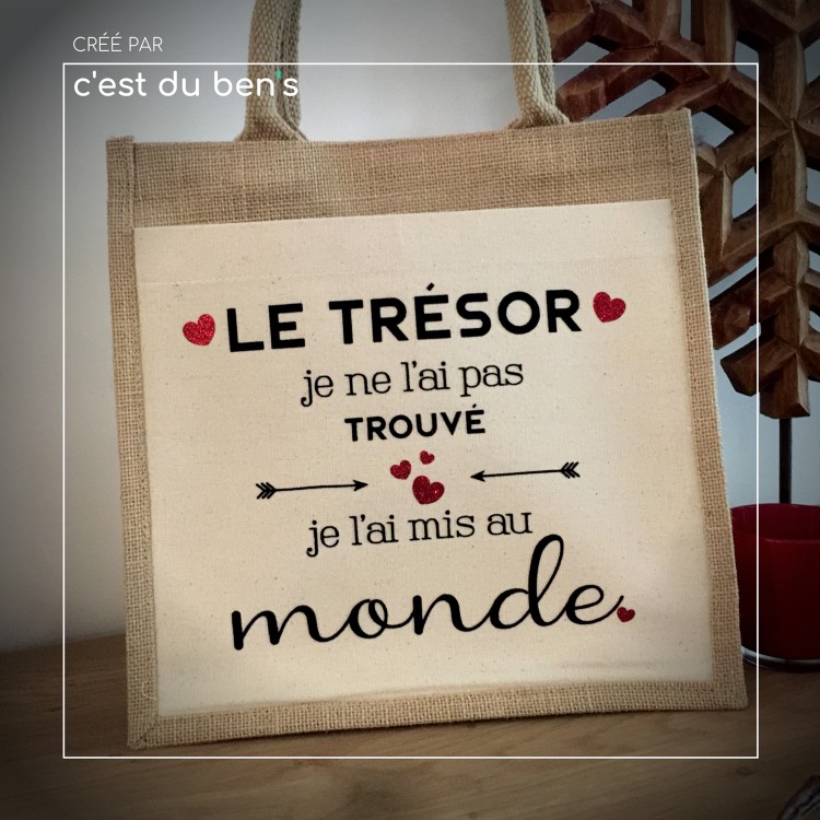 Le trésor je ne l'ai pas trouvé, je l'ai mis au monde