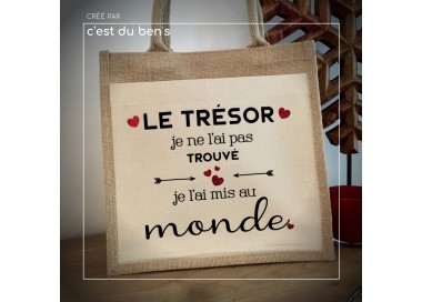 Le trésor je ne l'ai pas trouvé, je l'ai mis au monde