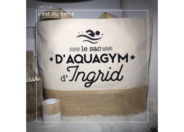 Le sac d'aquagym de "prénom"