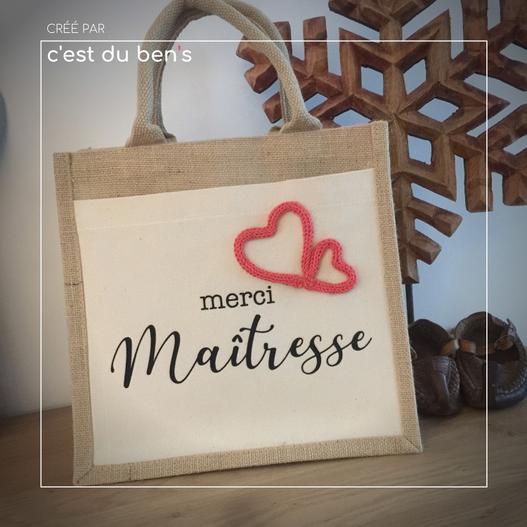 Merci Maîtresse "cœur tricotin" Merci Maîtresse "cœur tricotin"