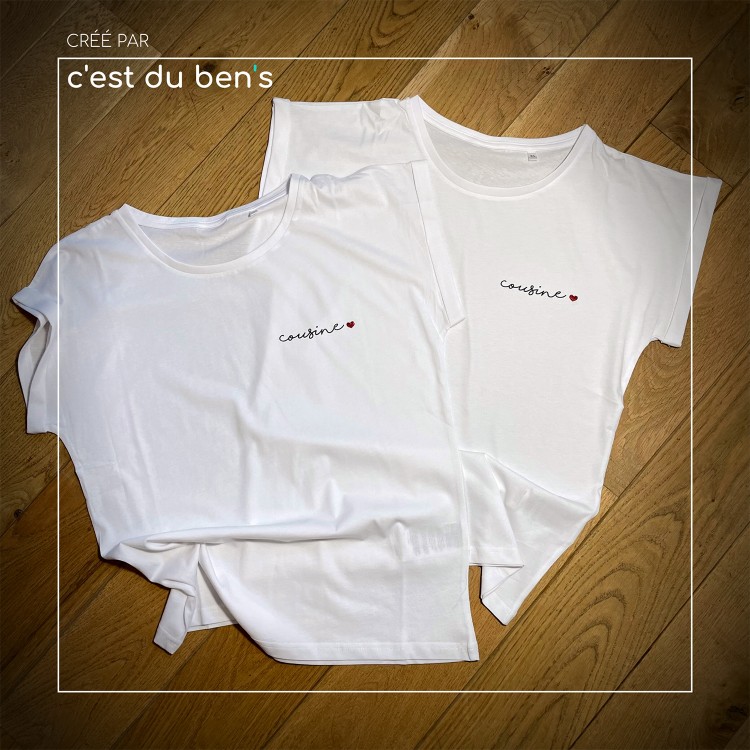 t-shirt cousine t-shirt cousine