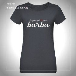 T-shirt femme "je l'aime mon Barbu"