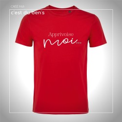 T-shirt couple "Apprivoise-moi" - Homme