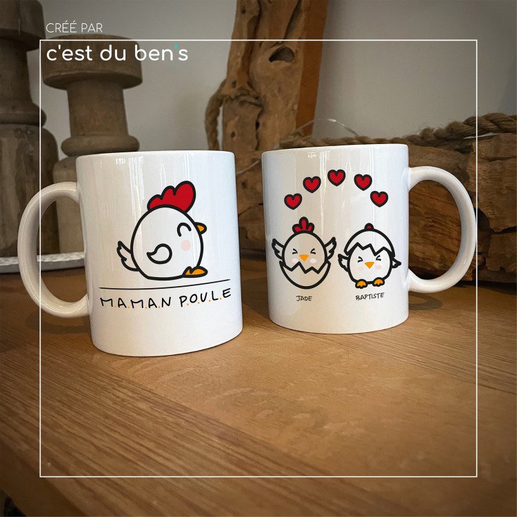 Mug maman poule