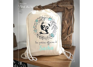 Sac de gym petit panda