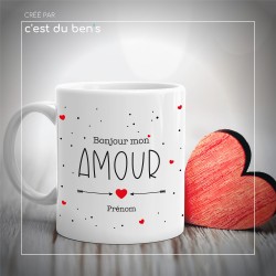 Mug "Bonjour mon amour"