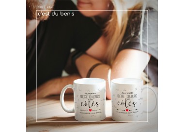 Mug "Je promets d'être toujours à tes côtés…"