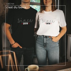 T-shirt "Since année"