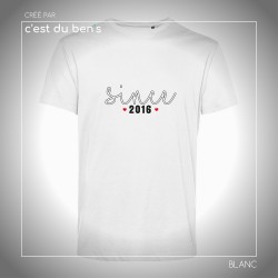 T-shirt "Since année"