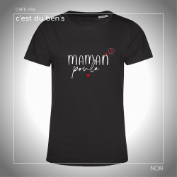 T-shirt "Maman poule" - Femme