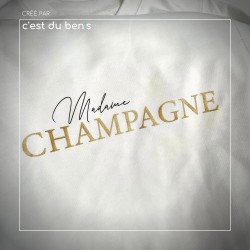 Pull femme "Mme Champagne"