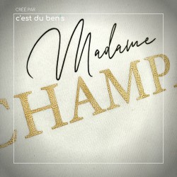 Pull femme "Mme Champagne"