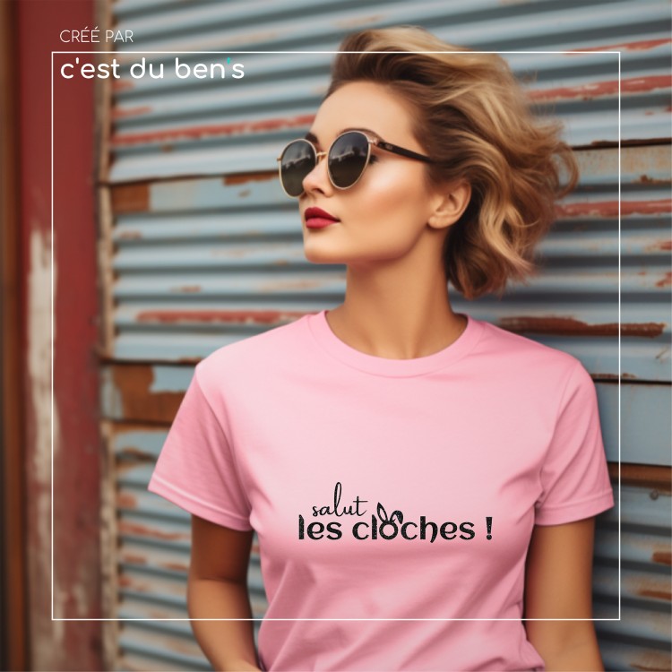 T-shirt "Salut les cloches !" - Femme